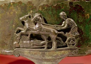 Charioteer in His Chariot (detail)
